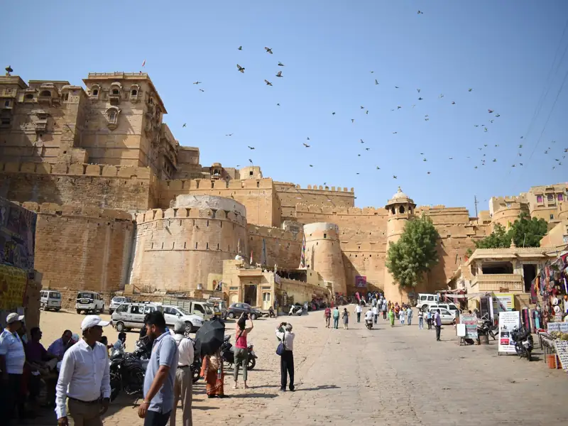 Tanot Mata Temple to Jaisalmer Cab